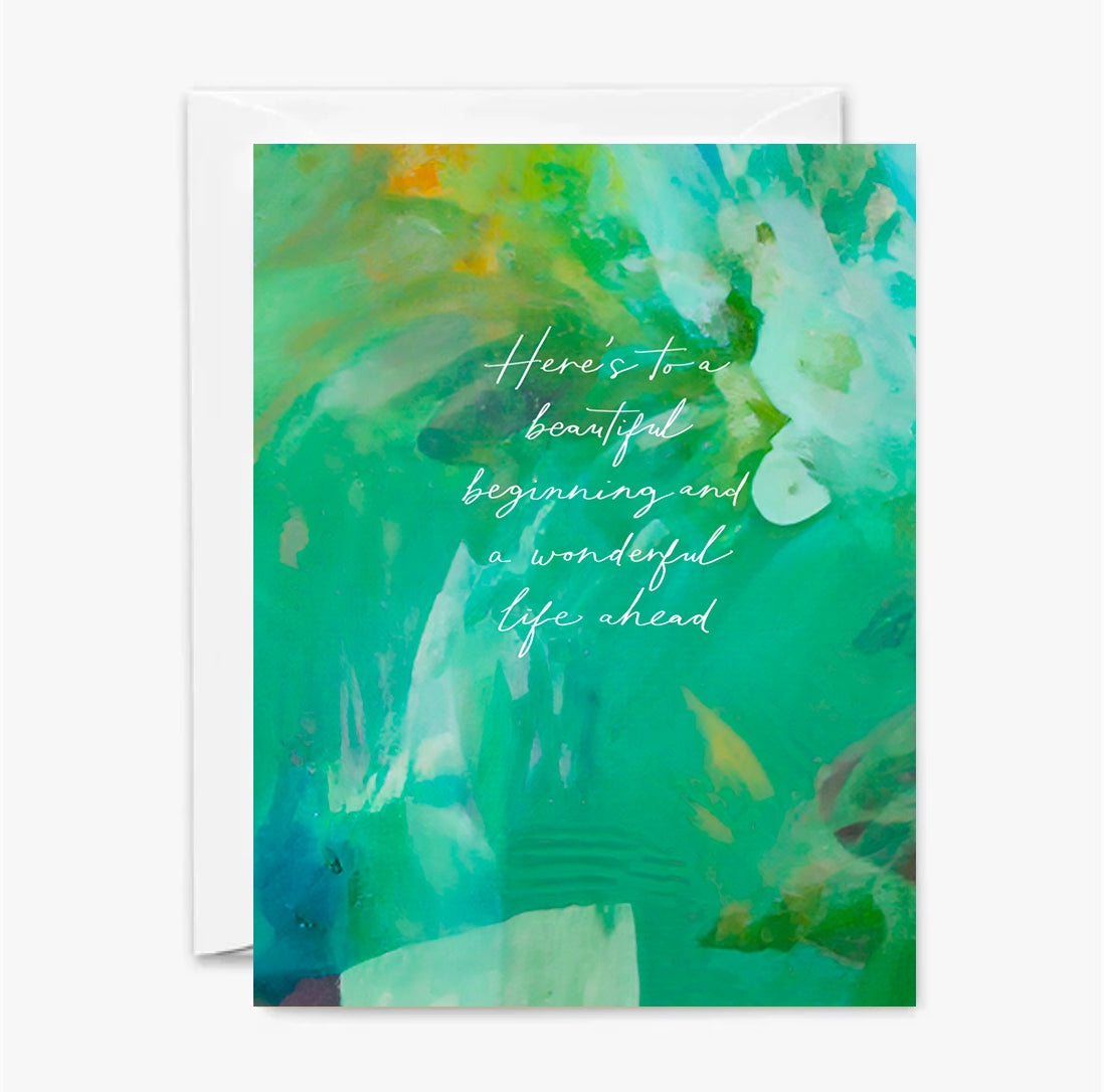 Wonderful Wedding Card