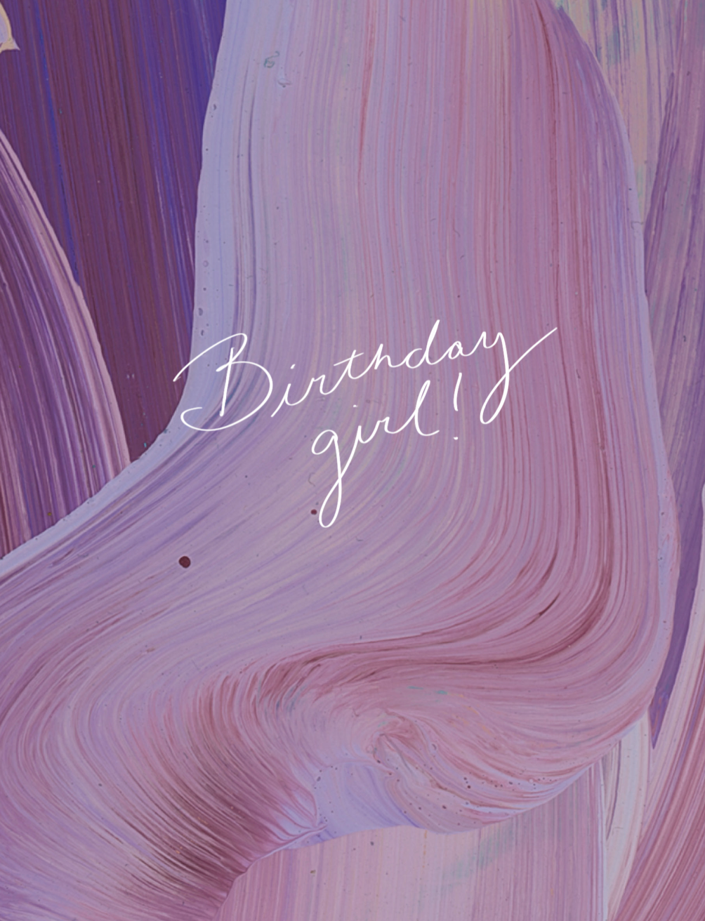 Birthday Girl Card