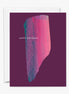 Happy Birthday in Magenta Card