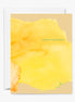 Happy Birthday in Yellow Card