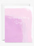 Happy Wedding Day Violet Card