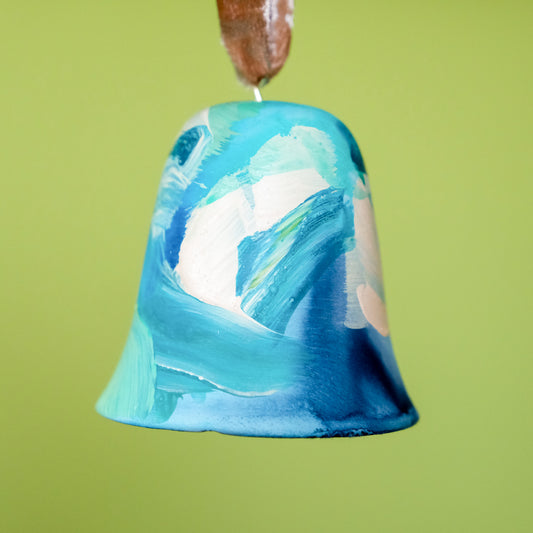 Original Hand-Painted Bell Ornament 20