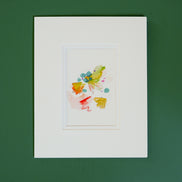 Intuitive Print - Wild Blueberries No. 4