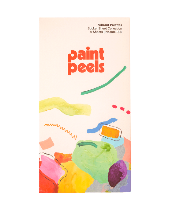 Vibrant Palettes Collection Paint Peels - No.001-No.006 Pack