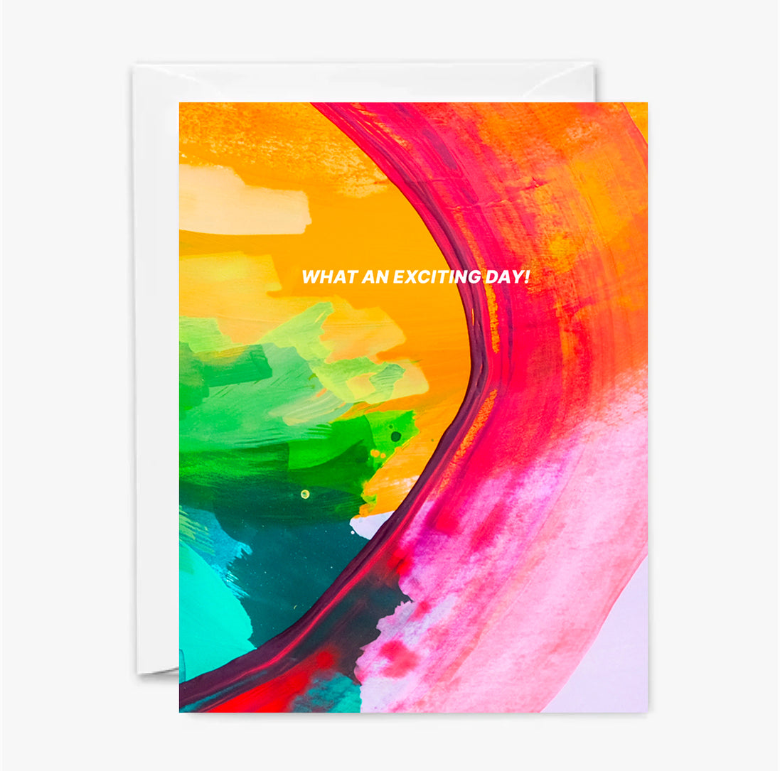 Exciting Day Celebration Card