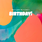 Great Day for a Birthday Card
