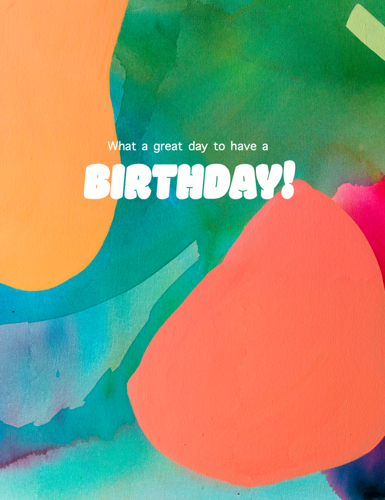 Great Day for a Birthday Card
