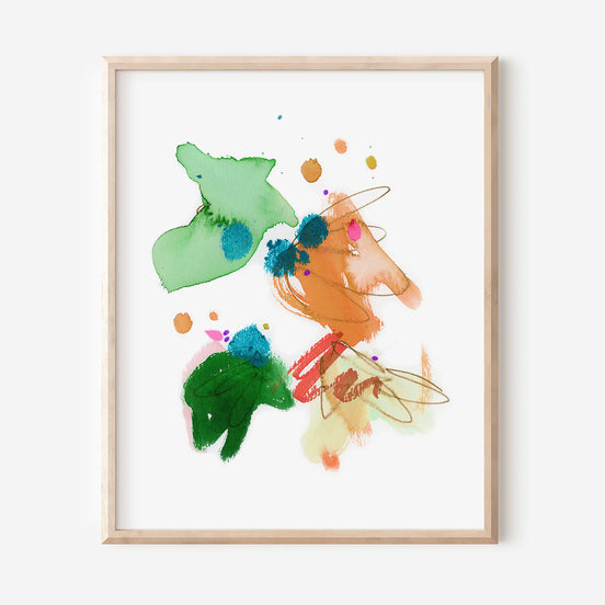 Insightful Print - Wild Blueberries No. 3