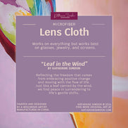 Lens Cloth - Leaf in the Wind