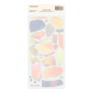 Vibrant Yellows Paint Peels - No.003 Single Sticker Sheet