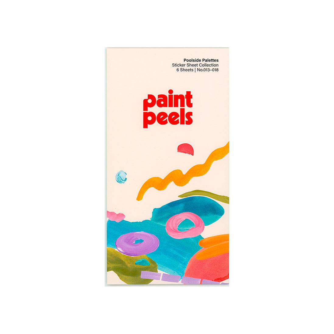Poolside Collection Paint Peels - No.013-No.018 Pack