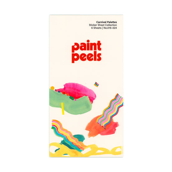 Carnival Collection Paint Peels - No.019-No.024 Pack