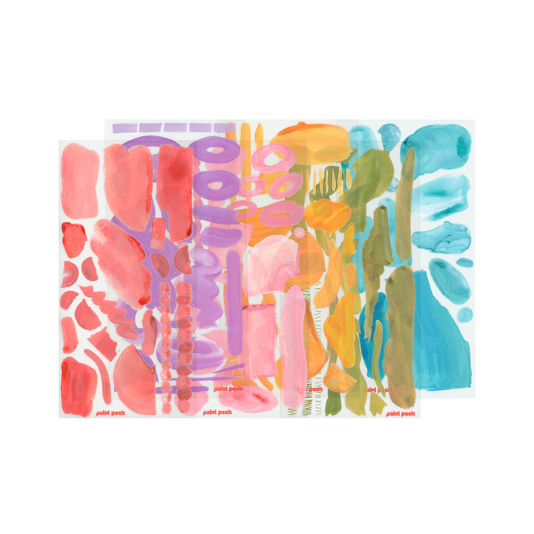 Poolside Collection Paint Peels - No.013-No.018 Pack