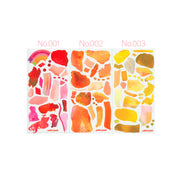Vibrant Palettes Collection Paint Peels - No.001-No.006 Pack