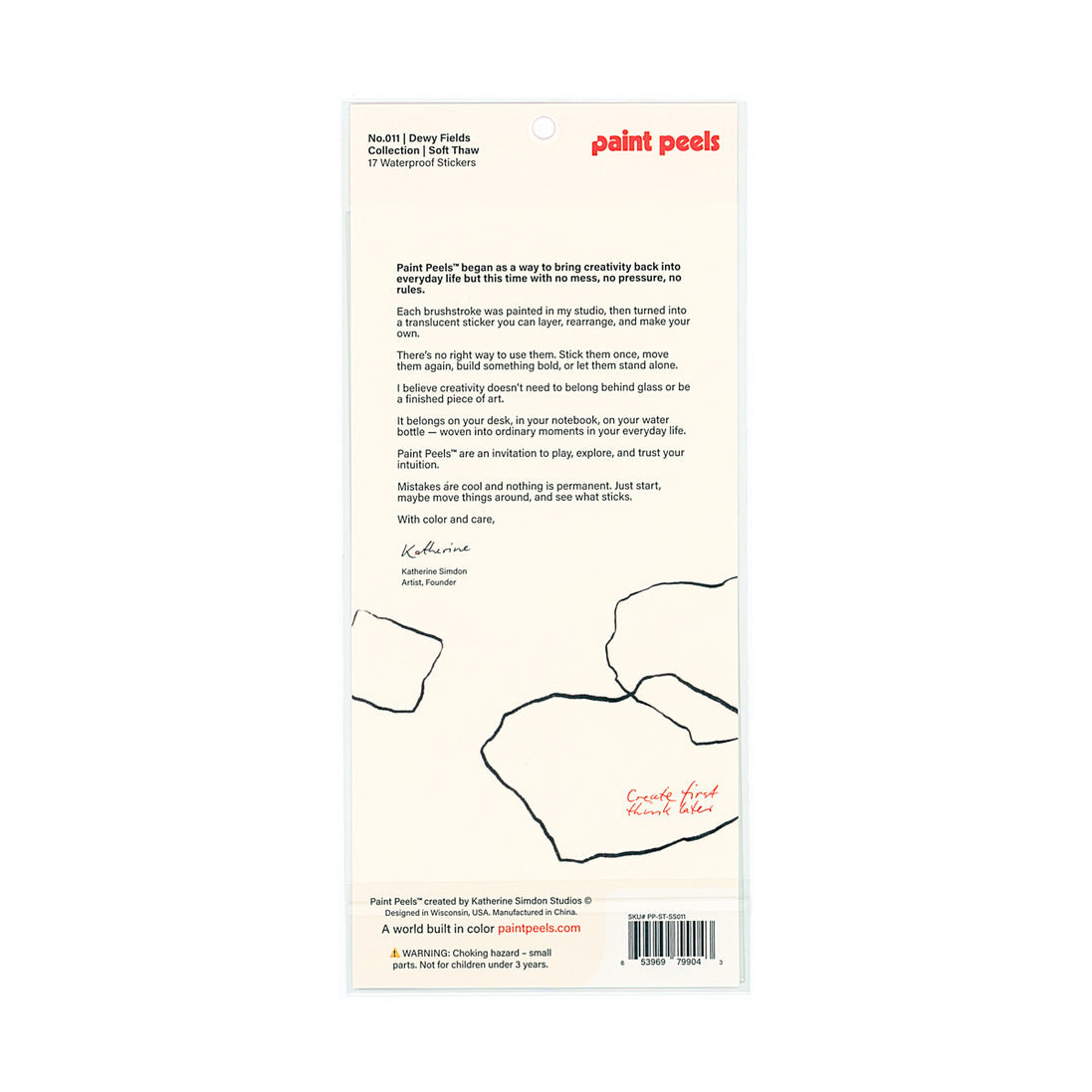 Dewy Fields - No.011 Single Sticker Sheet