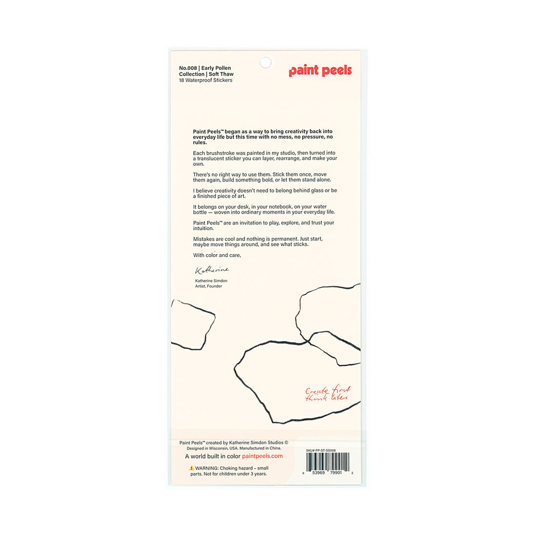Early Pollen - No.008 Single Sticker Sheet
