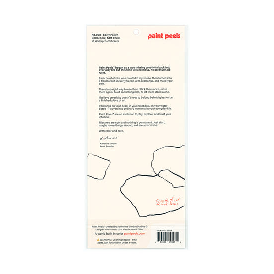 Early Pollen - No.008 Single Sticker Sheet