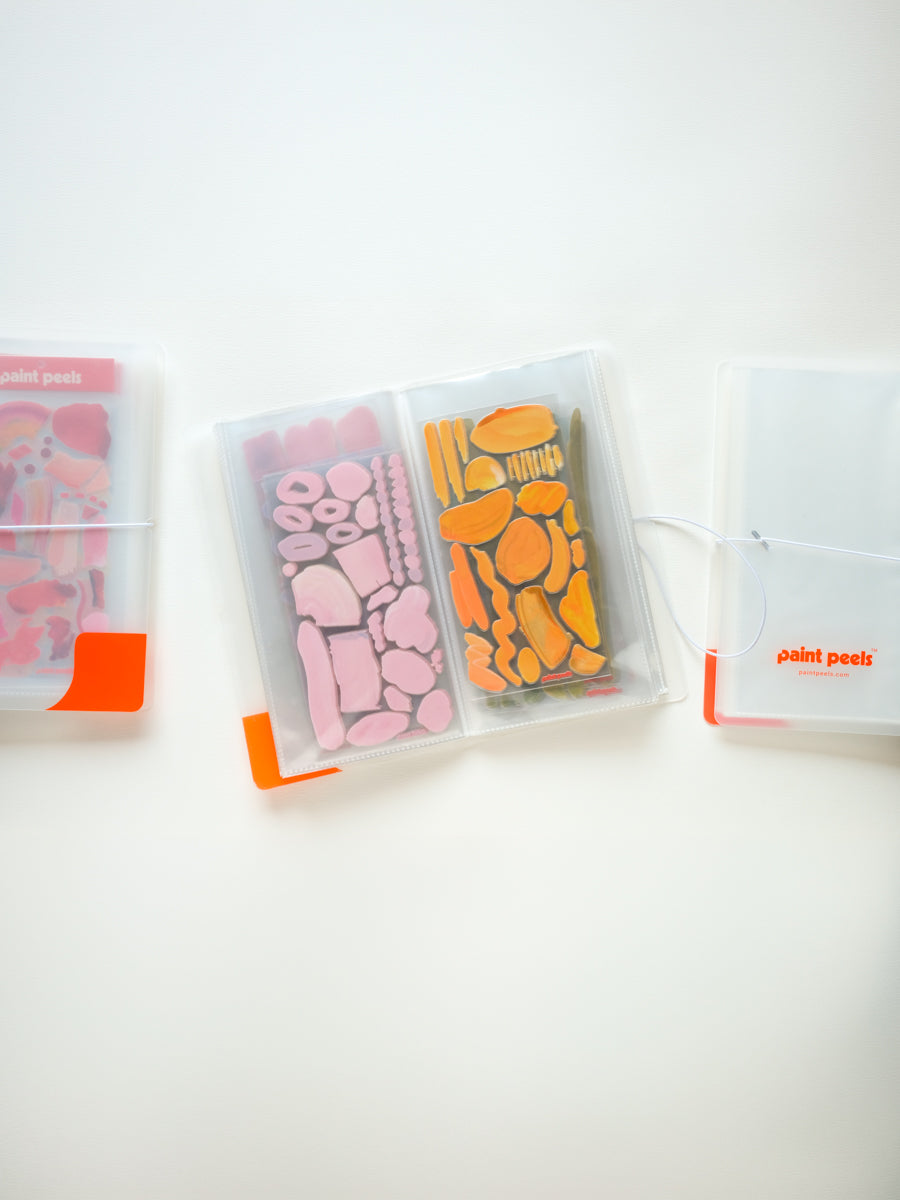 Sticker Storage Book for Paint Peels