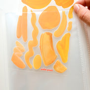 Sticker Storage Book for Paint Peels