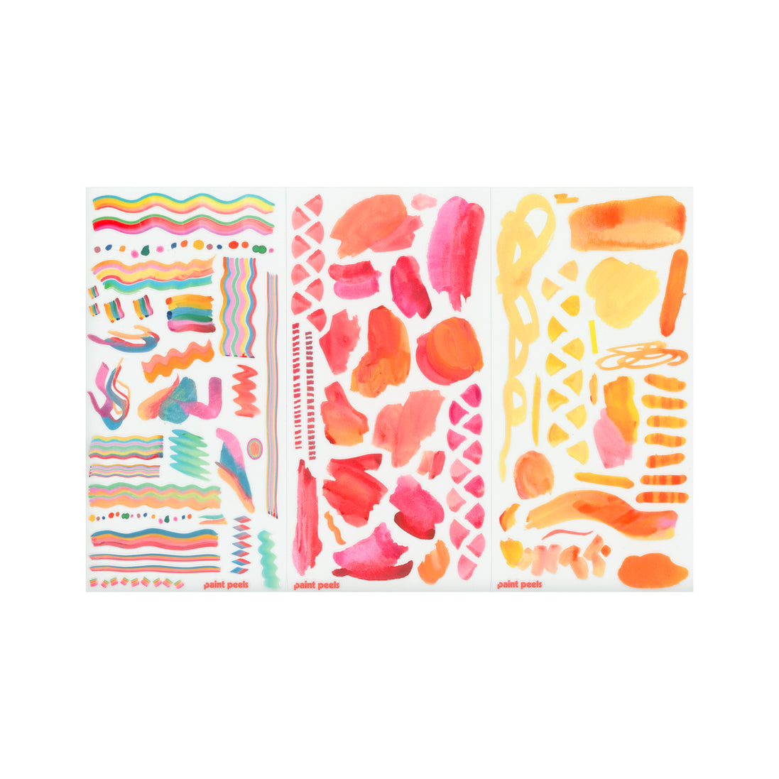 Carnival Collection Paint Peels - No.019-No.024 Pack