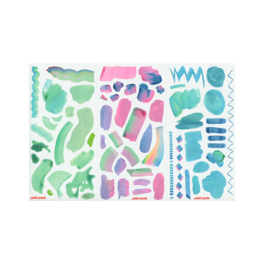 Carnival Collection Paint Peels - No.019-No.024 Pack