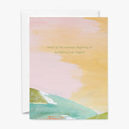 Sweetest Beginning Card