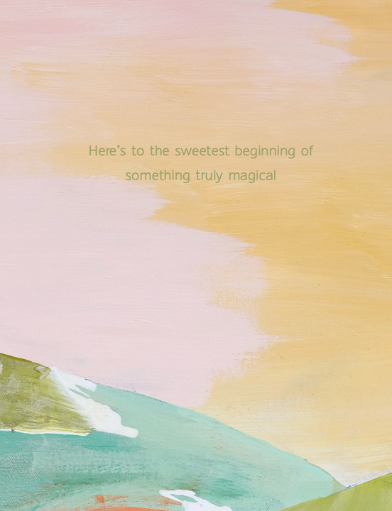 Sweetest Beginning Card