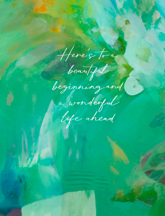 Wonderful Wedding Card