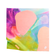 Through the Seasons Abstract Lens Cloth
