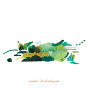 Vibrant Greens Paint Peels - No.004 Single Sticker Sheet