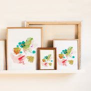 Intuitive Print - Wild Blueberries No. 4